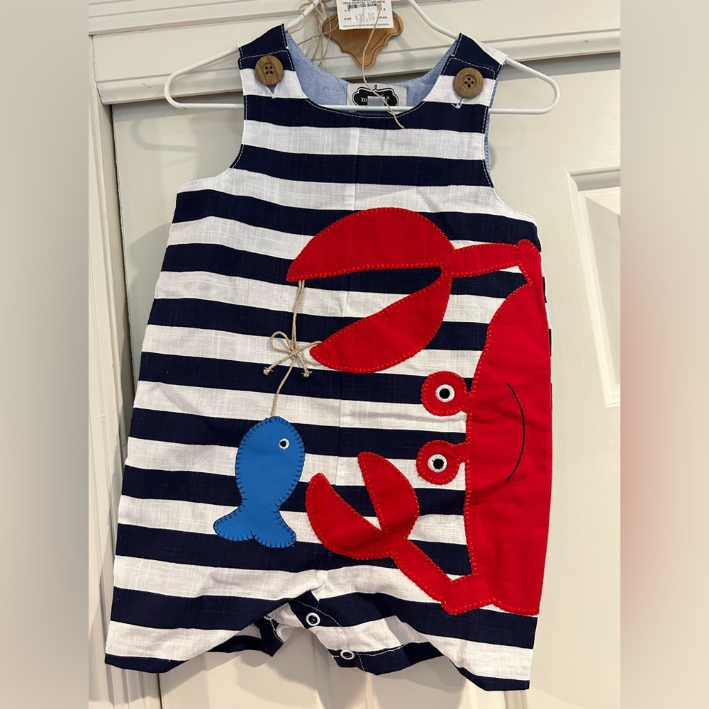 Mud Pie boys romper